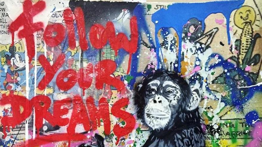 &#039;Everyday Life&#039;, de Mr. Brainwash.