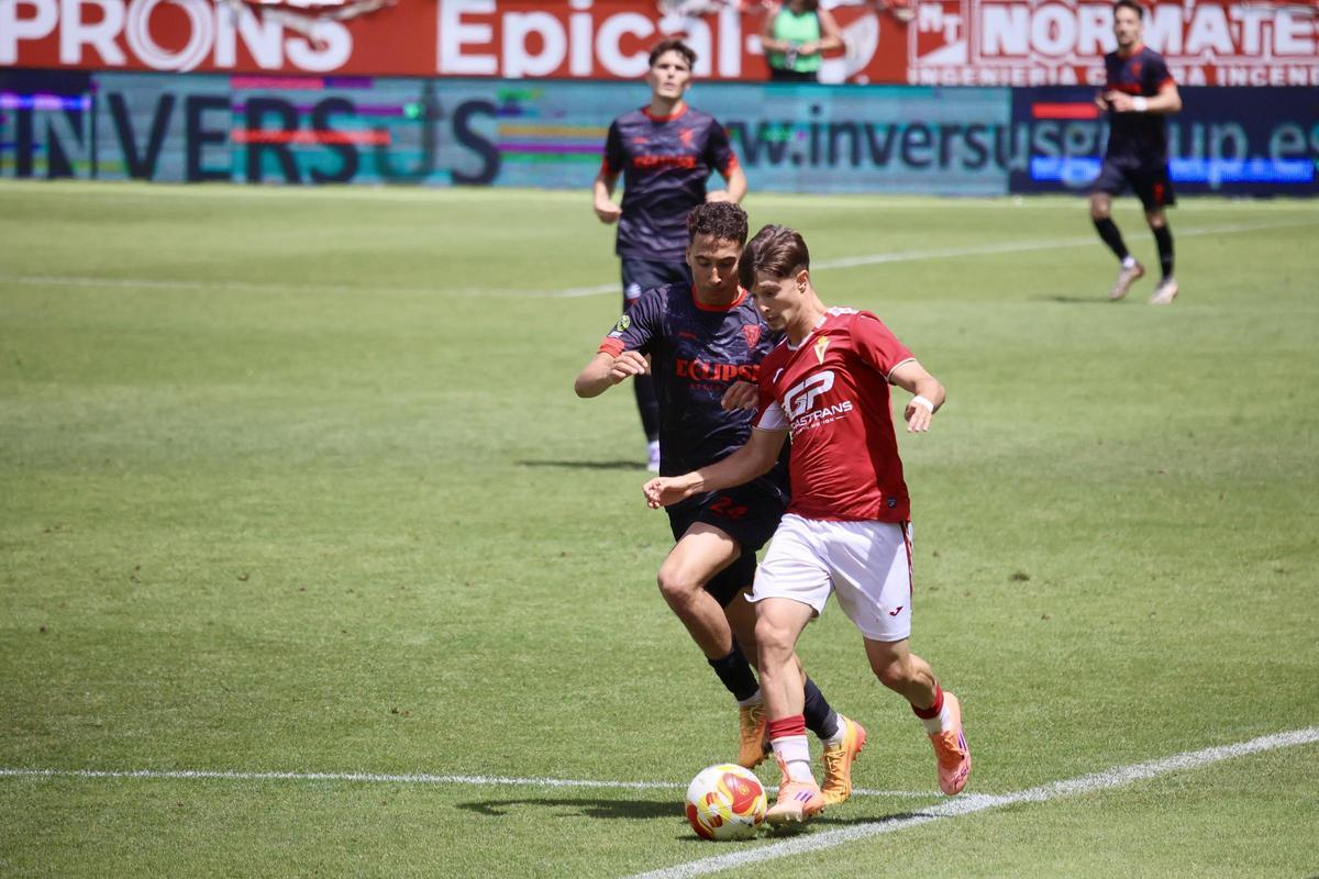 Las mejores imágenes del partido entre el Real Murcia Imperial y el Olímpico de Totana