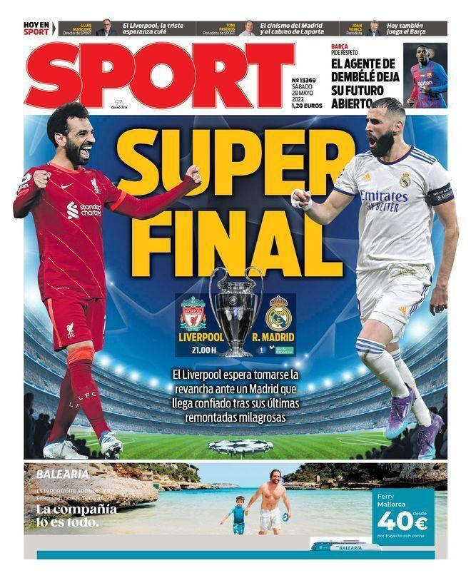 Las portadas de la prensa deportiva de hoy