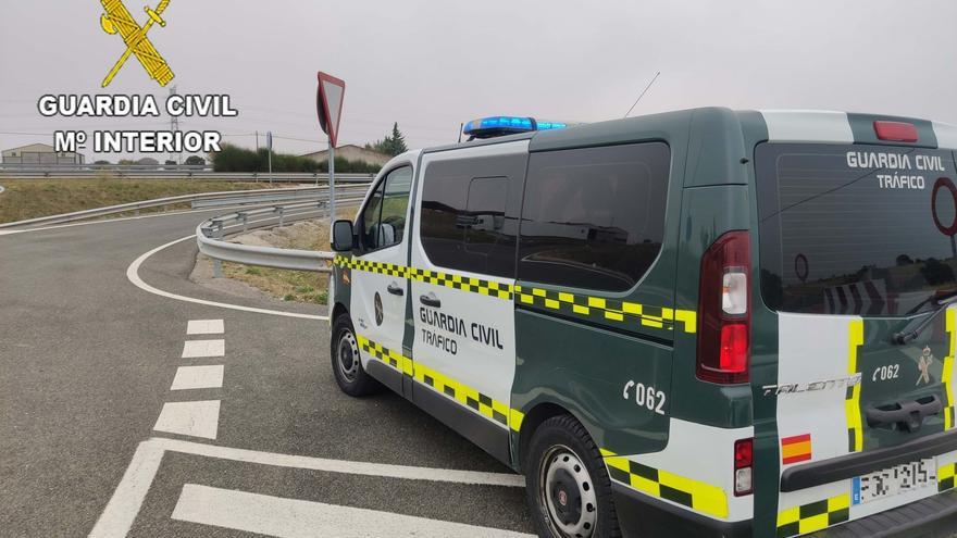 Muere un motorista en un accidente en la A-2 en Alfajarín