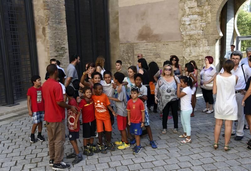 Los niños saharauis visitan las Cortes