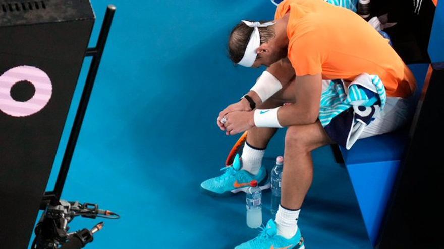 Rafa Nadal s’acomiada lesionat d’Austràlia