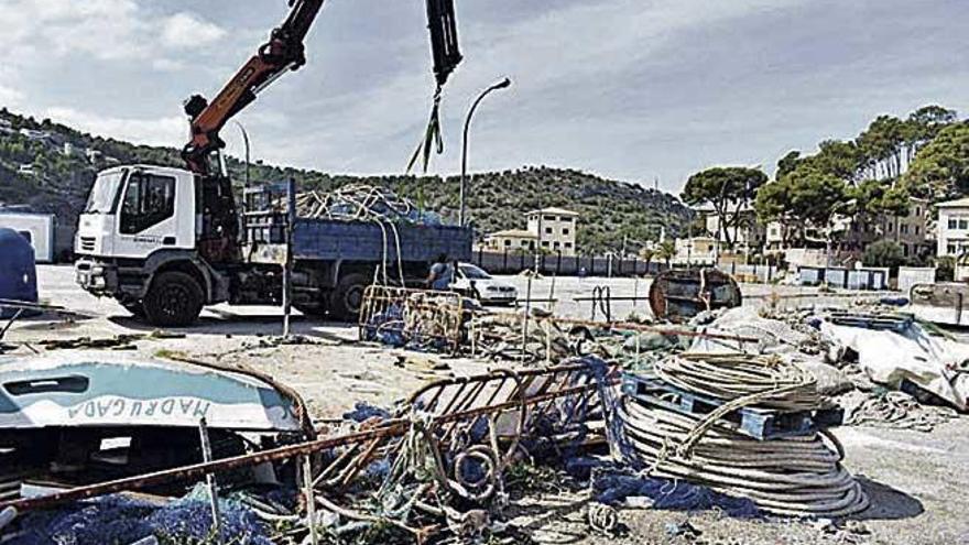 Reforma en el muelle de Marinería