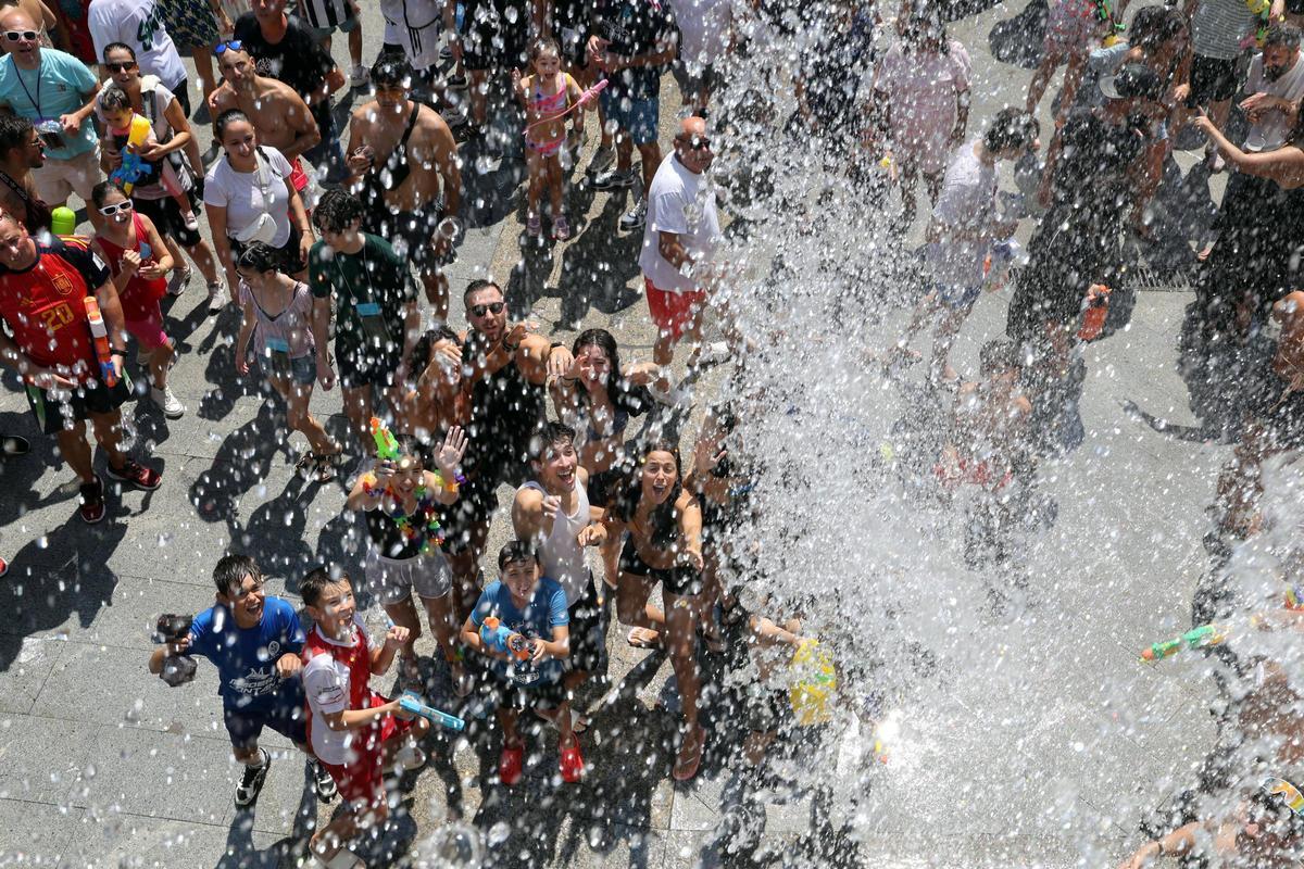 La Festa da Auga más multitudinaria que se recuerda