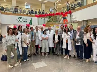 Profesionales de Clínico y Regional participan en campaña de concienciación de la insuficiencia cardiaca