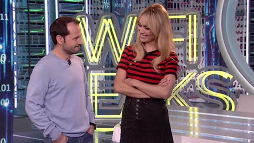 Patricia Conde y Ángel Martín, en su regreso a televisión.