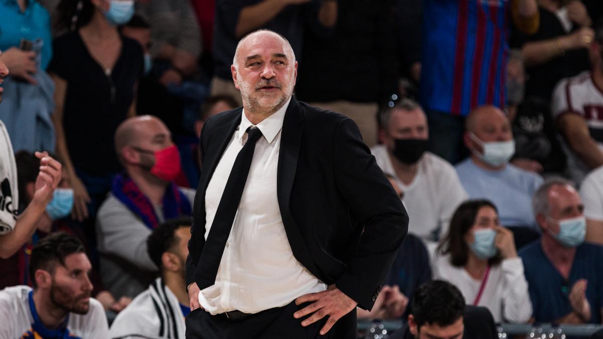 Pablo Laso, entrenador del Real Madrid.