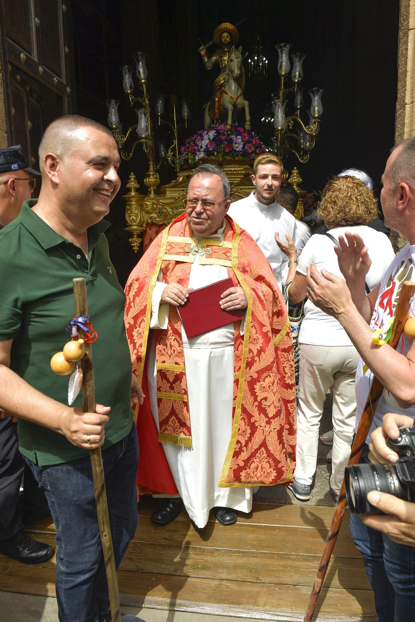 Peregrinación por Santiago de Gáldar