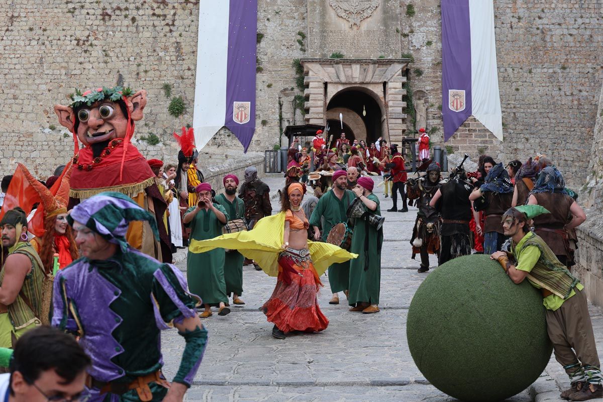 Todas las imágenes de la inauguración de la feria Eivissa Medieval