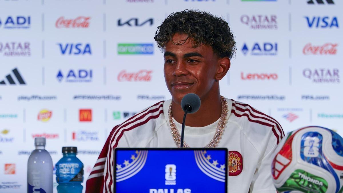 Lamine Yamal, futbolista de la seleccion española.
