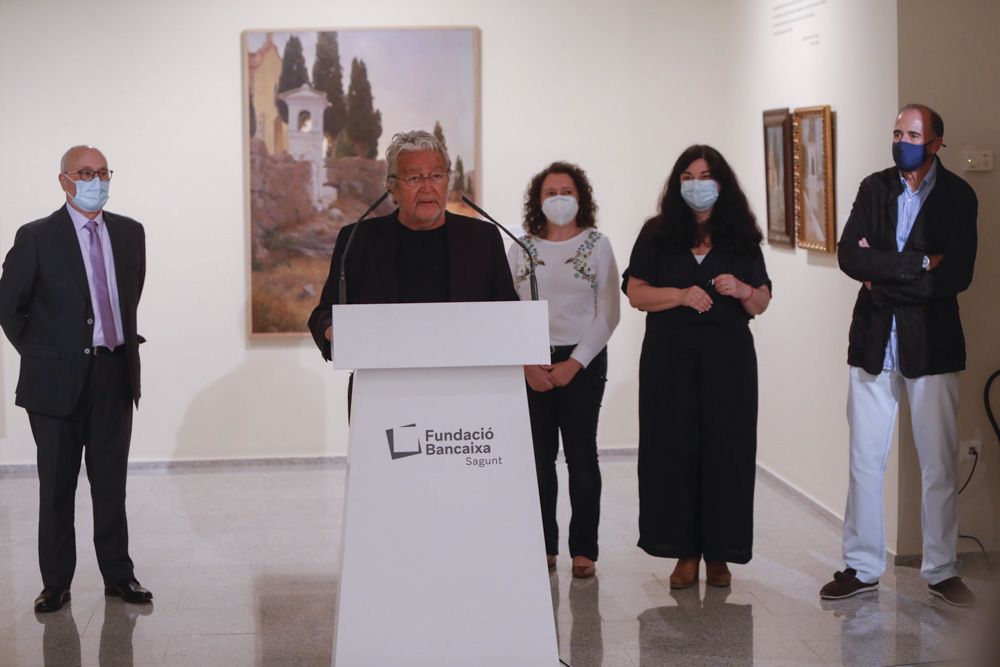 "Tándem" modernista en Sagunt. Genaro Palau y Santiago Ruisiñol, en la Sala Glorieta de Sagunt.