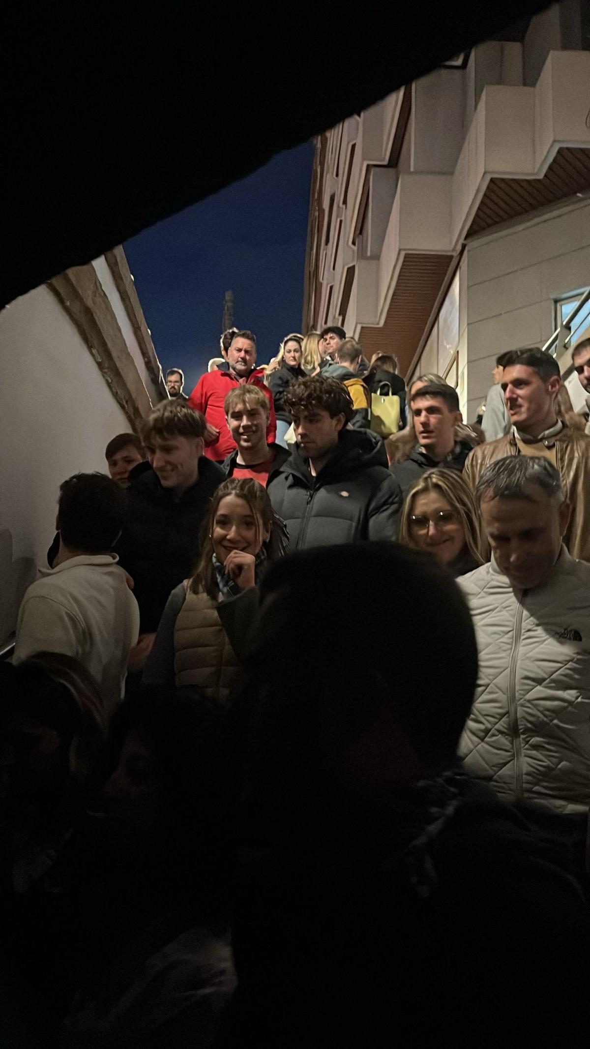 Paso de Bailén a Russafa, totalmente bloqueado