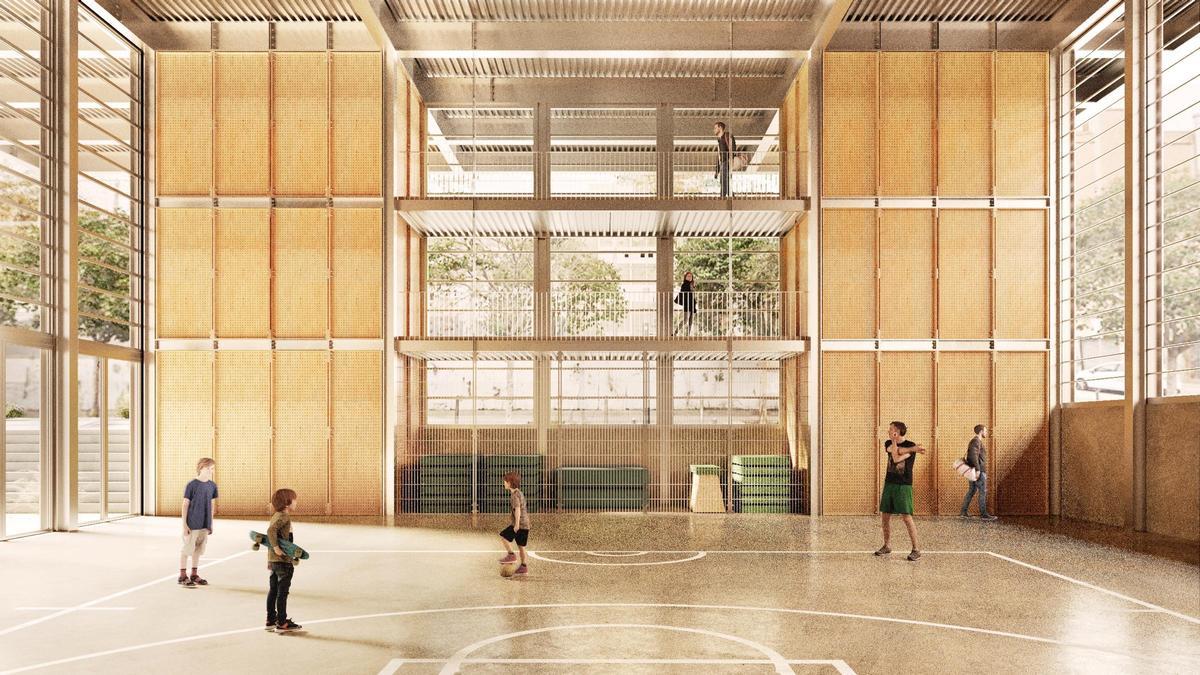 El nuevo Centro Cultural Ideal Flor albergará una biblioteca, un auditorio y un gimnasio