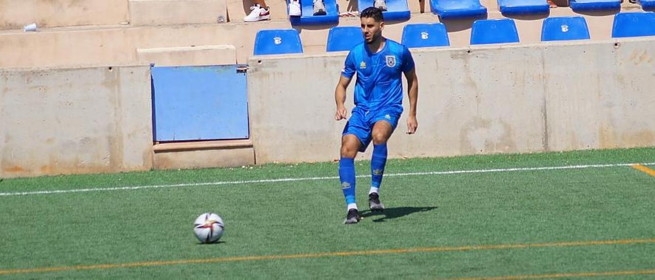 Pep Vidal ha sido expulsado en el minuto 88 de partido