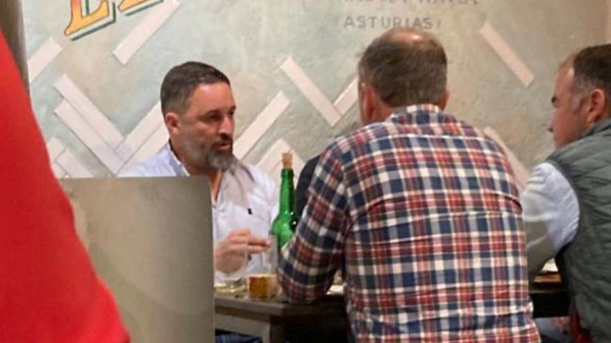 Abascal, de cena en el Bulevar de la Sidra