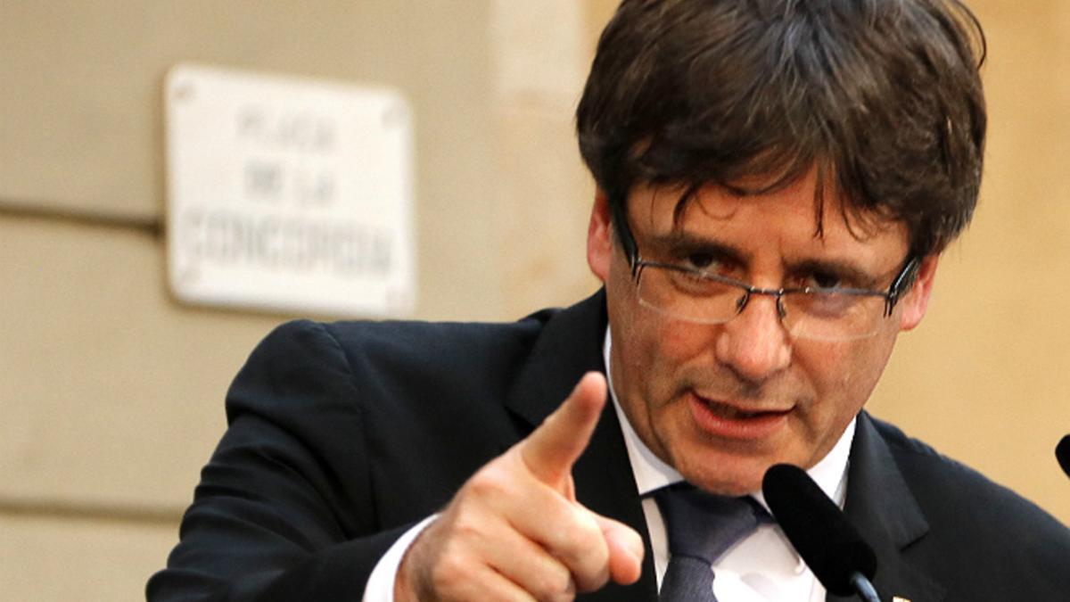 Carles Puigdemont.