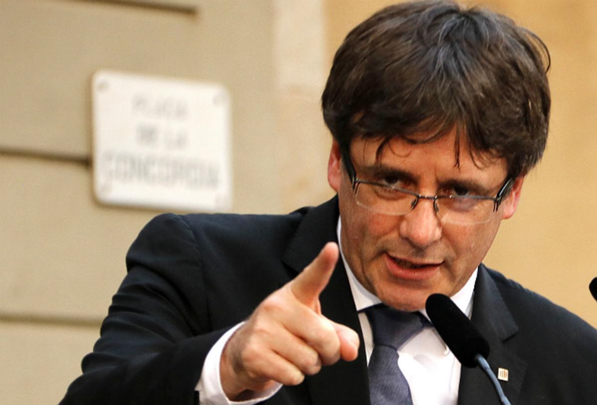 Carles Puigdemont.