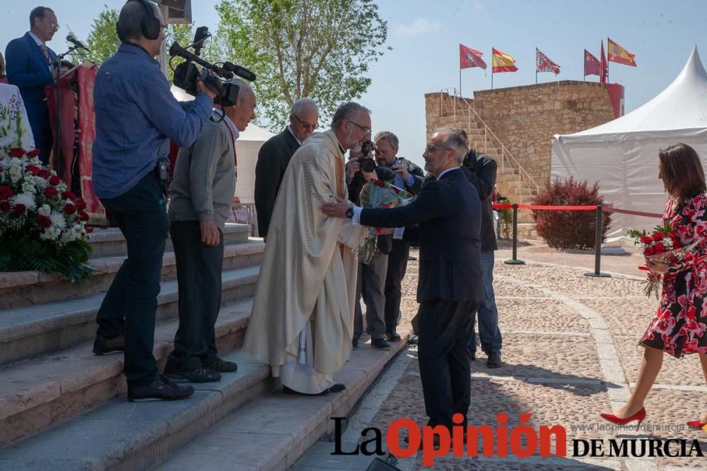 Ofrenda de flores en Caravaca