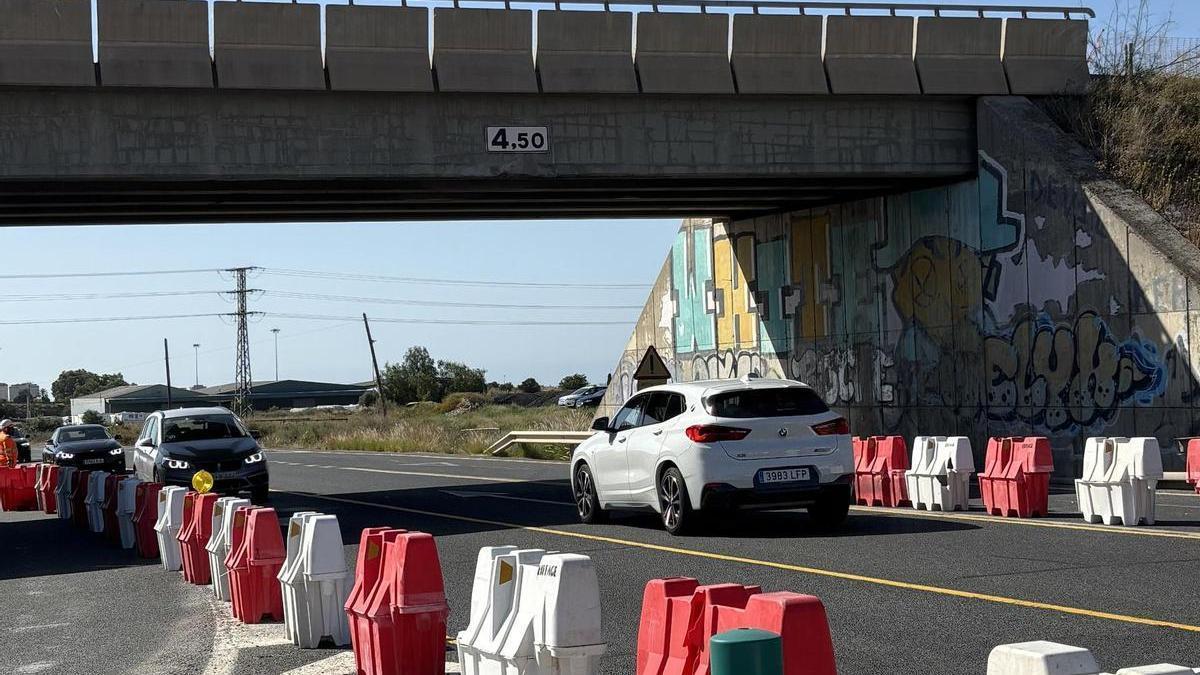 El puente que va a ser demolido