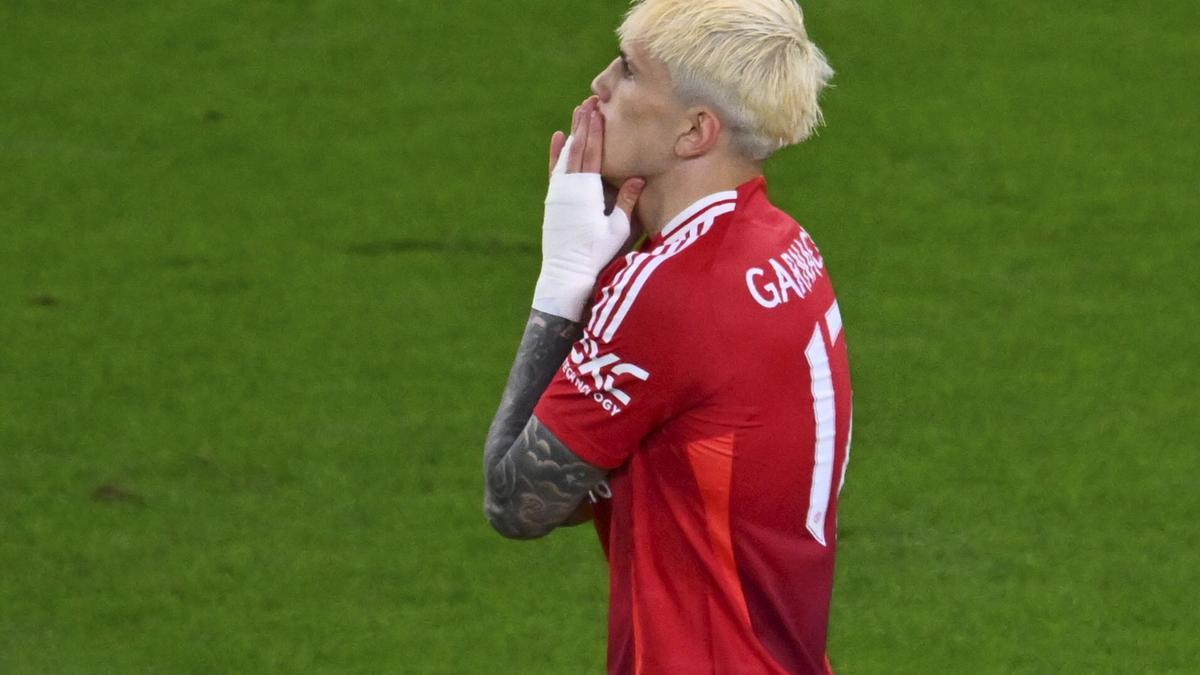 Amorim ajusta cuentas con Garnacho: "¿Quién falló contra el Athletic?"