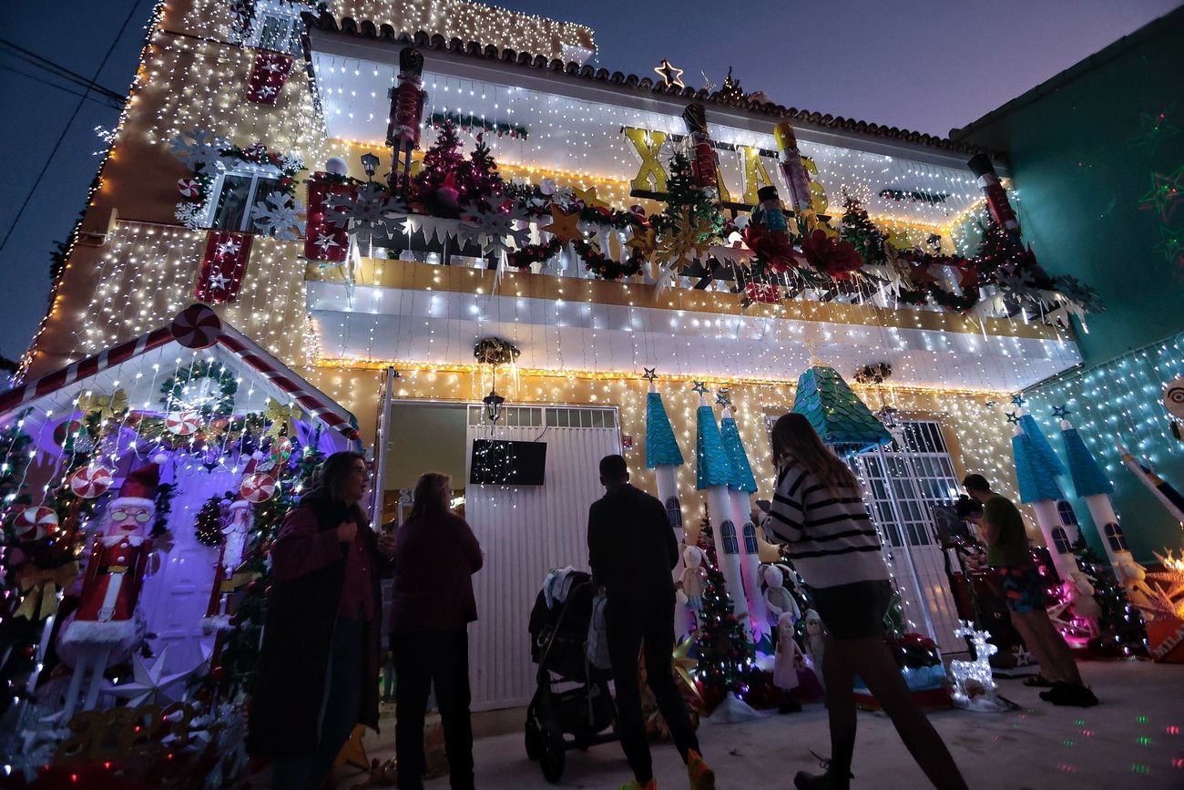 La casa más navideña de Tenerife