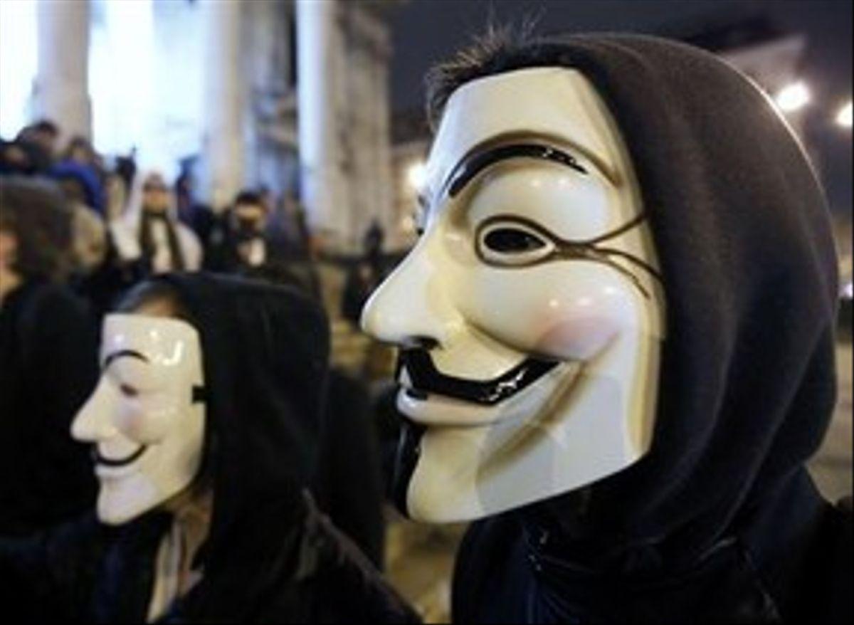 Careta de Anonymous.