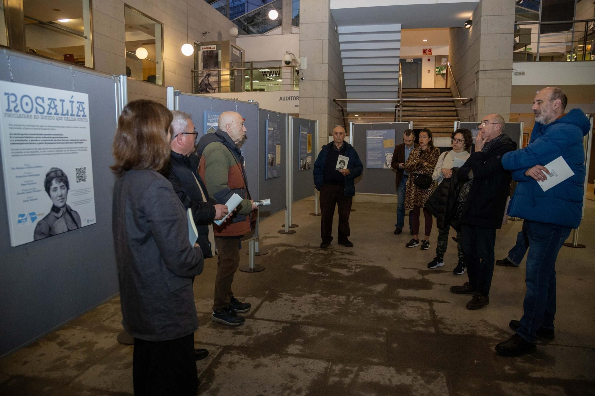 Exposición sobre Rosalía de Castro no Fórum Metropolitano da Coruña
