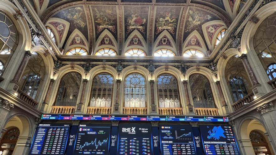 El Ibex 35 mantiene el esfuerzo y cierra cerca de máximos