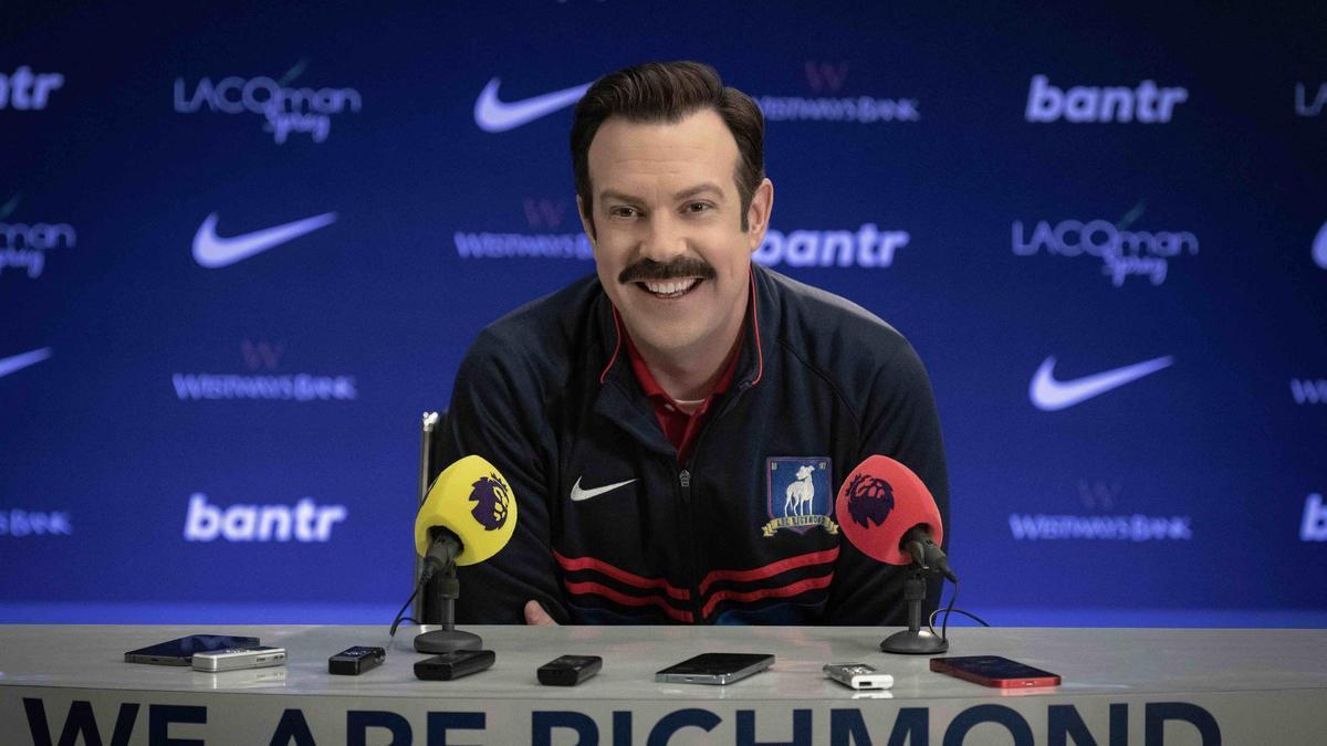 Jason Sudeikis (Ted) en la nueva temporada de ’Ted Lasso’. Jason Sudeikis (Ted) en la nueva temporada de ’Ted Lasso’.