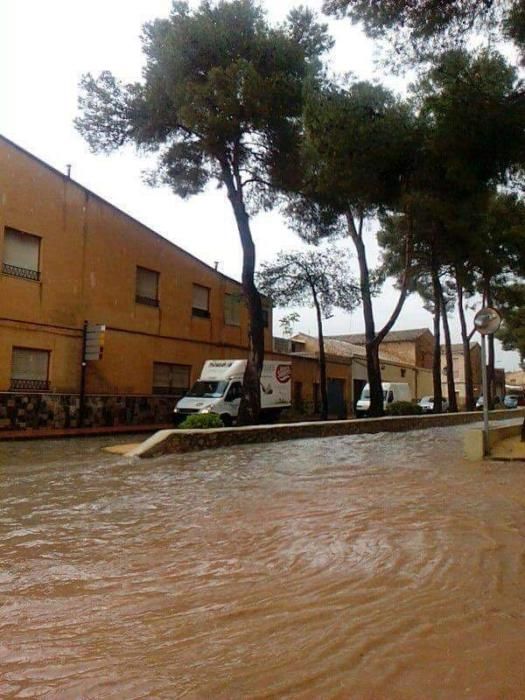 Tormenta en Pinoso