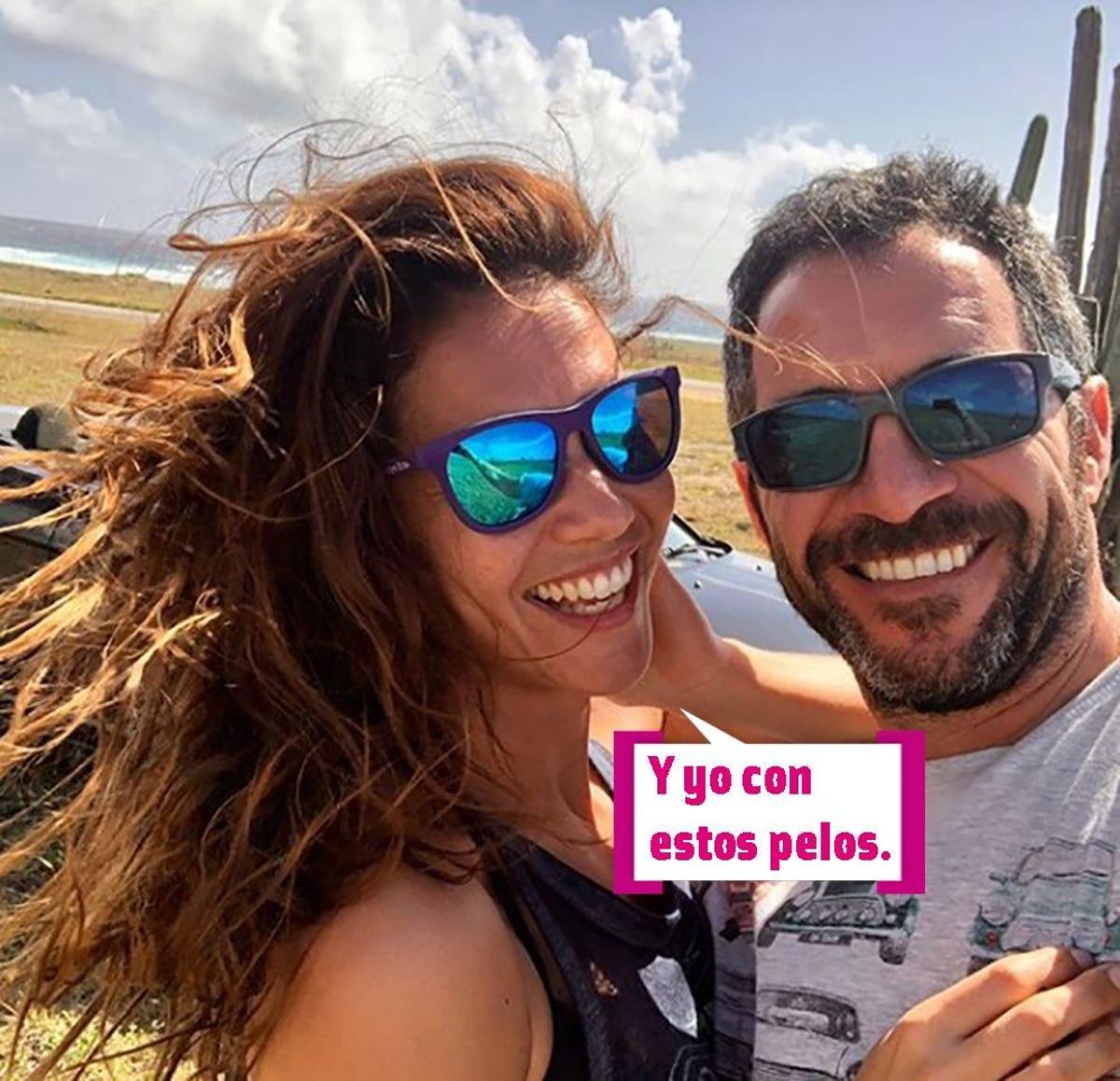 Otro selfie de Lara Álvarez y Edu Blanco