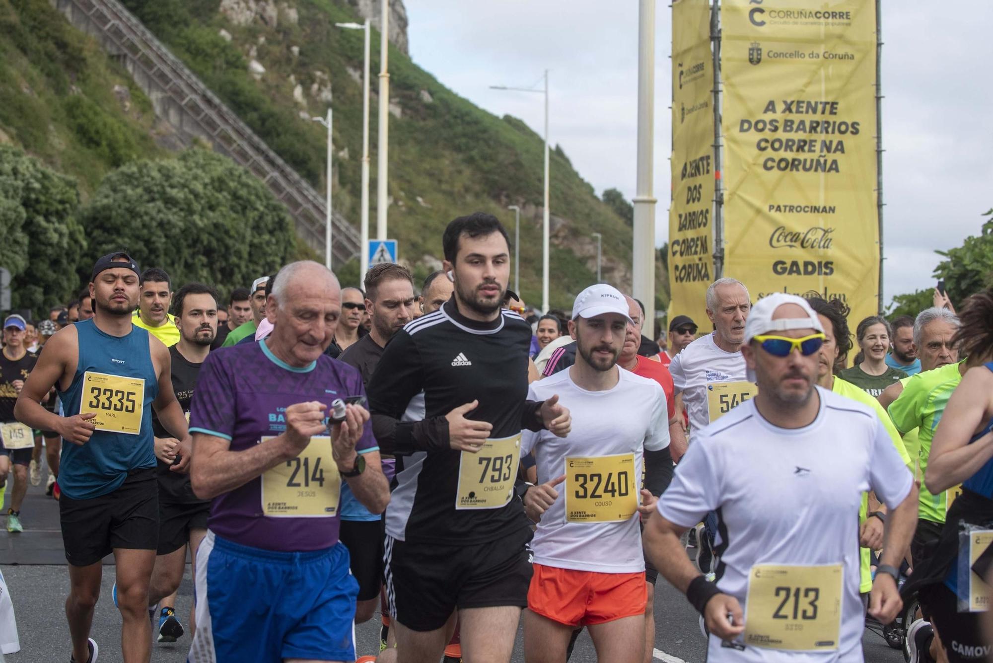 Pablo Bocelo y Vanessa Hervada ganan la carrera popular de Os Rosales
