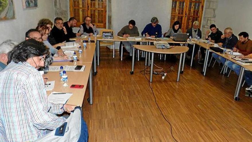 Ple del Consell Comarcal del Moianès, l&#039;abril passat