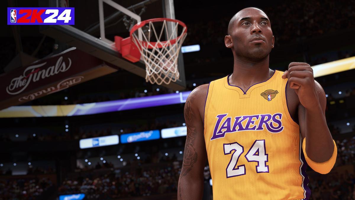 Kobe Bryant en el NBA 2K24.