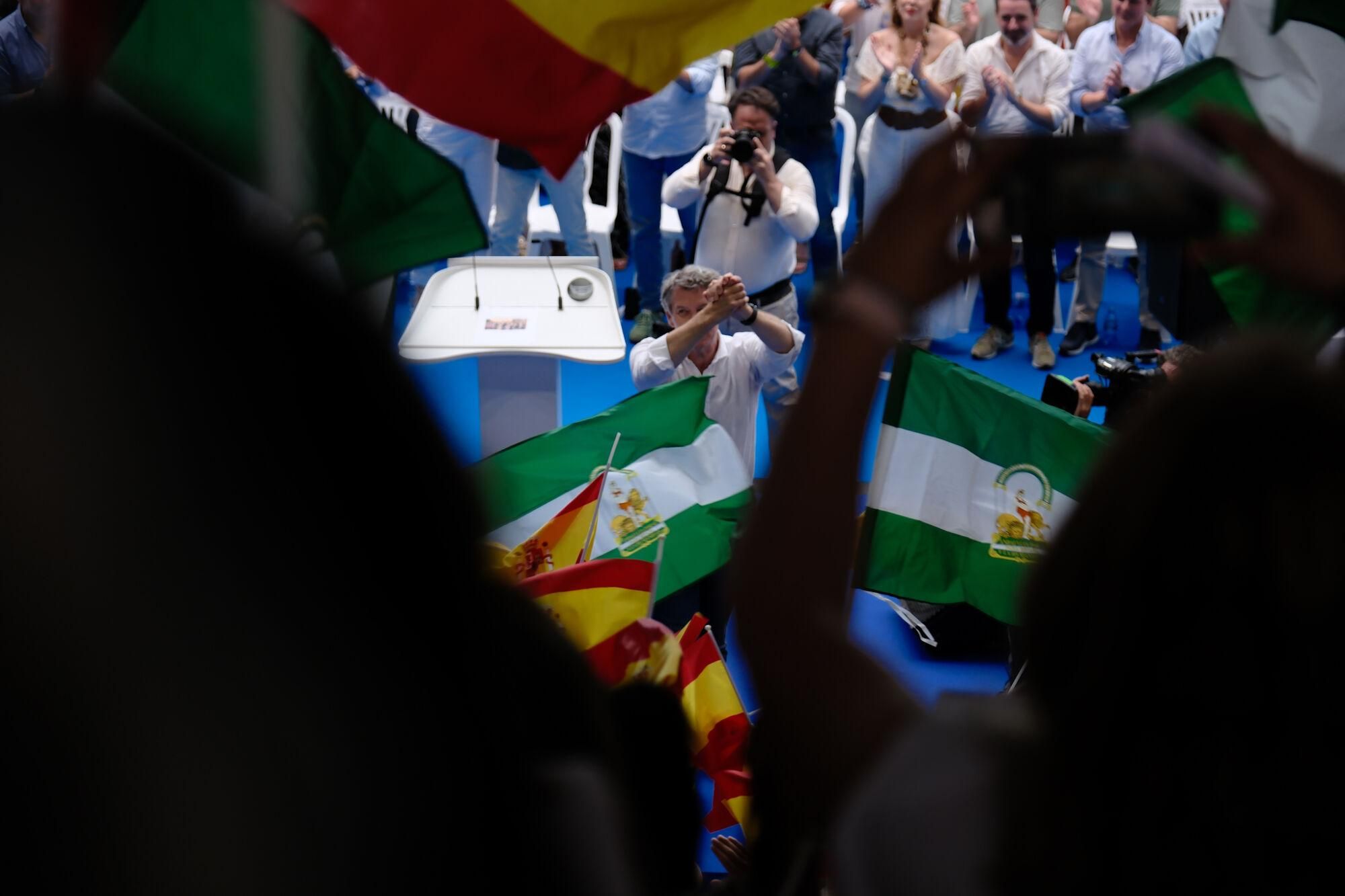 Mitin del Partido Popular en Málaga
