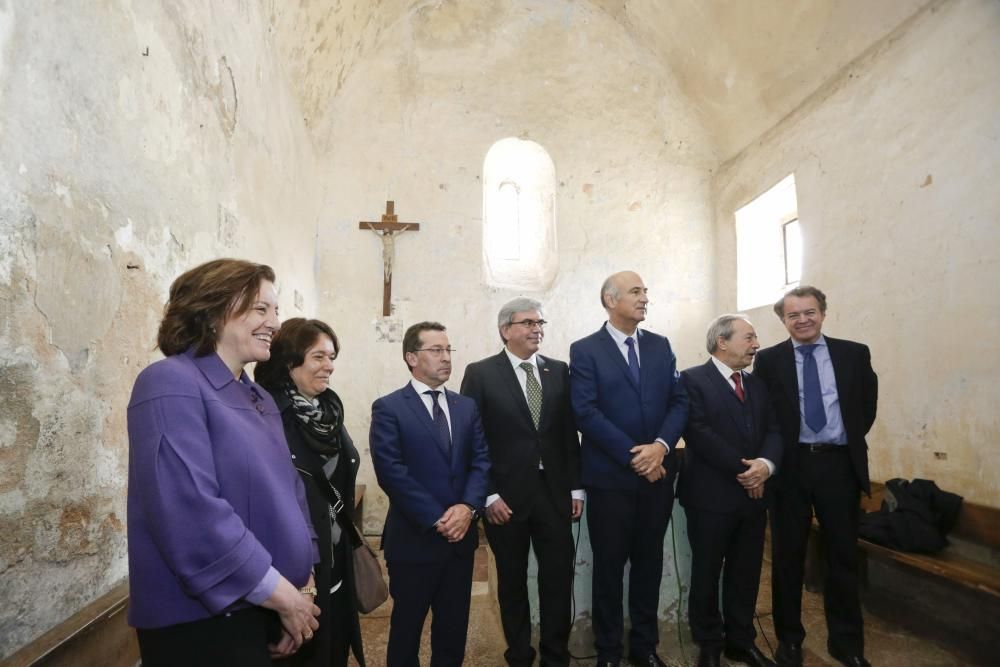 Presentación del proyecto de restauración de las pinturas murales de San Miguel de Lillo