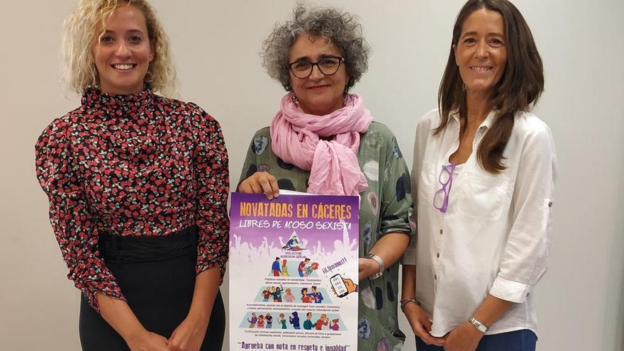 Cáceres estrena una campaña para evitar el acoso sexista en las novatadas