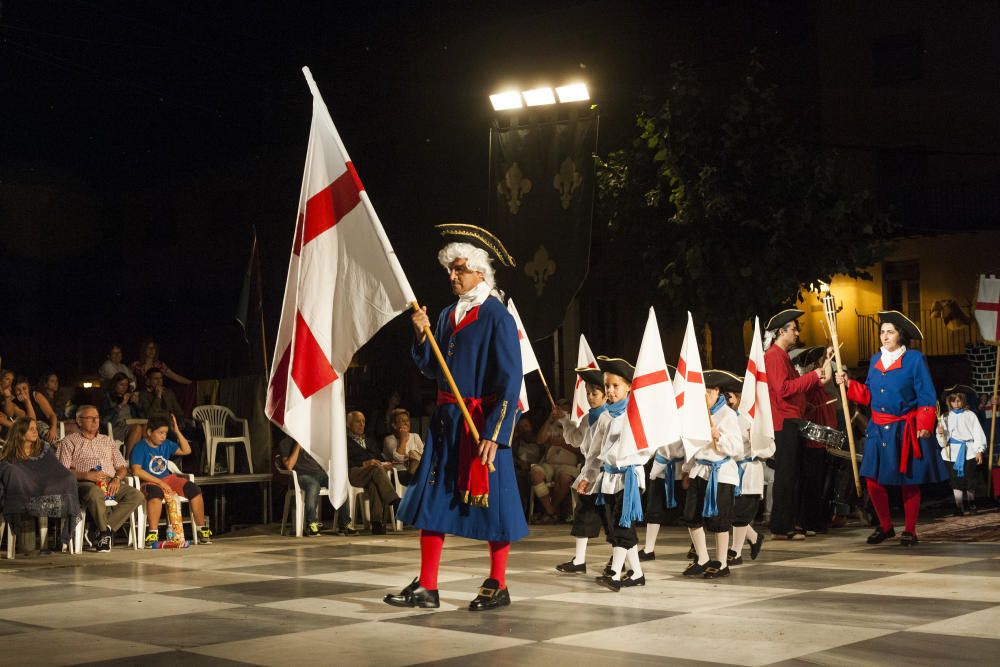 Partida vivent d'escacs a La Pobla de Llillet