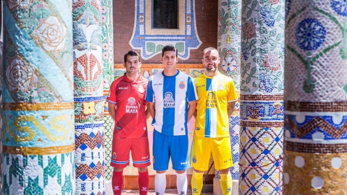 Presentación de las equipaciones del Espanyol para la temporada 2018-19