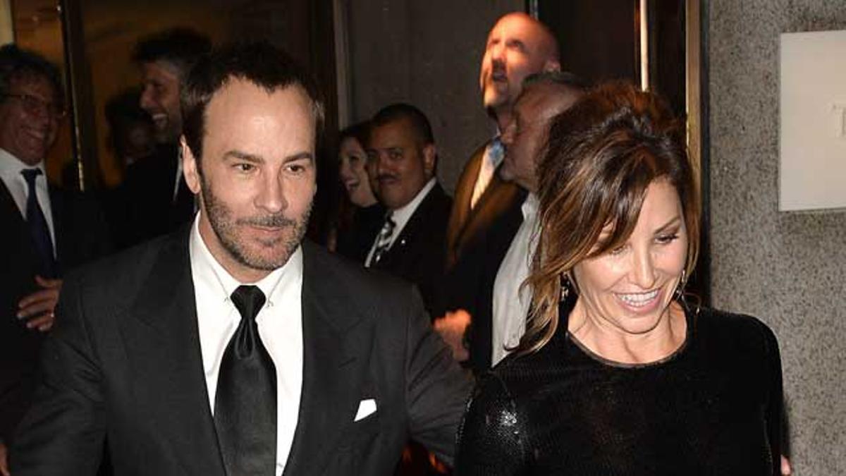 Tom Ford presenta su última colección en la New York Fashion Week.
