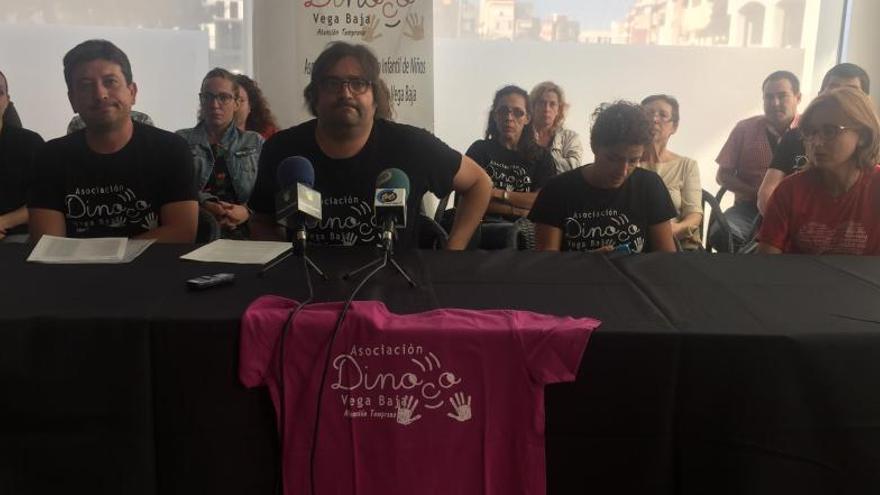 Una rueda de Prensa de los padres de Dinoco que dieron por la falta de soluciones del Ayuntamiento