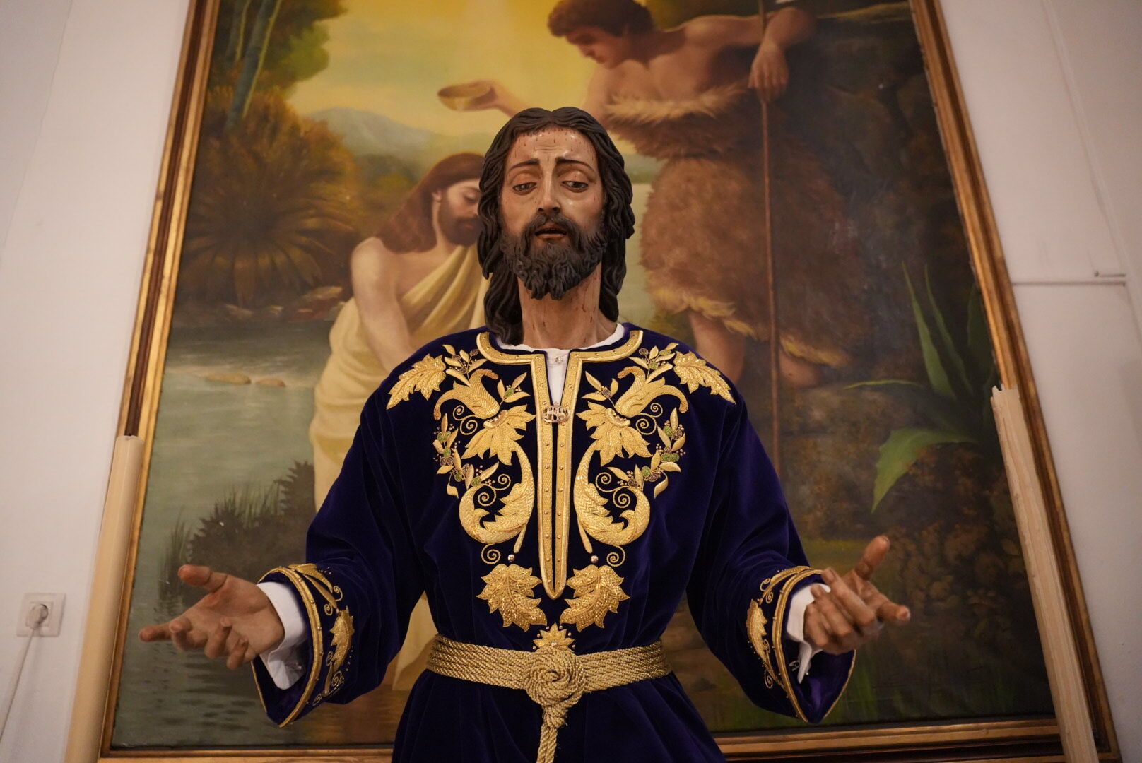 La Oración en el Huerto de Cabra ya está en la iglesia de San Fernando