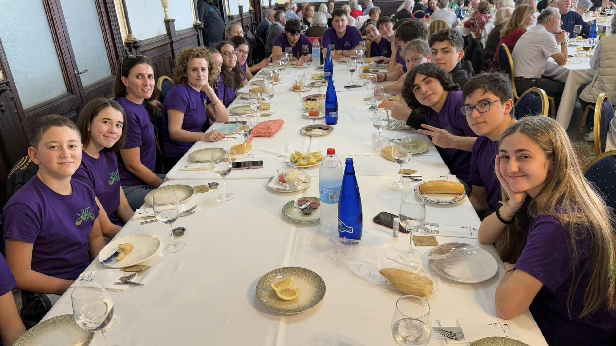 EN IMÁGENES: Así fue la fiesta de Santa Bárbara en el Centro Asturiano de Torrevieja