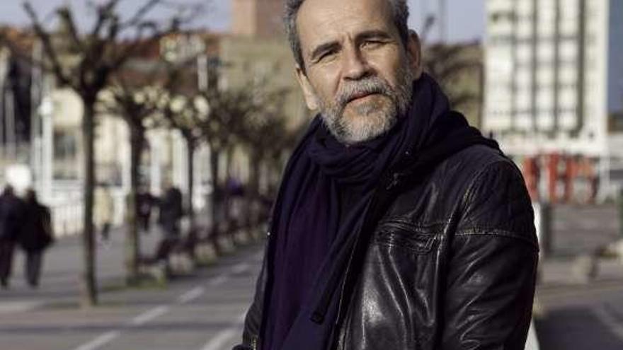 Willy Toledo, en una visita a Gijón en 2014.