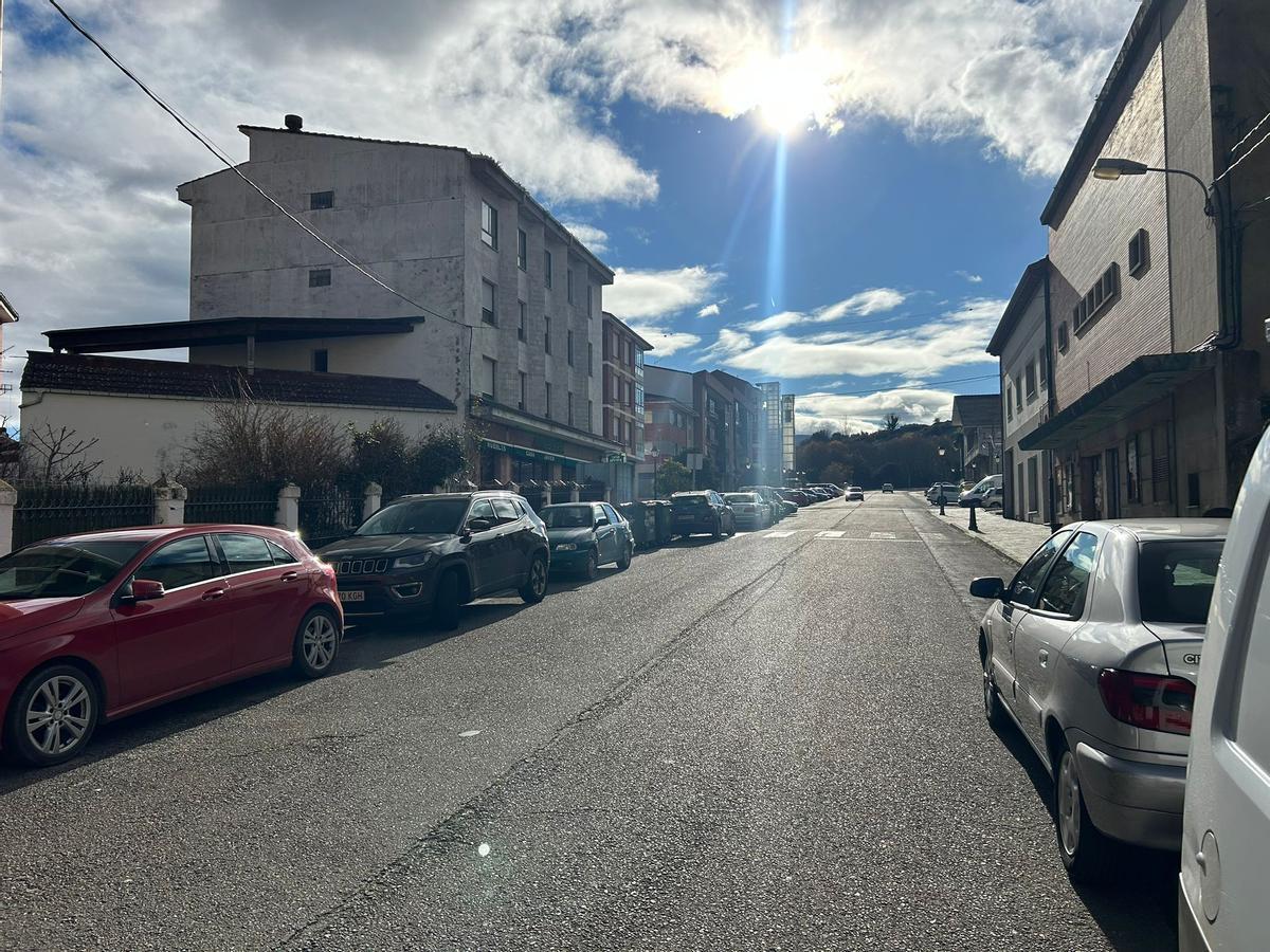 La avenida Del Pontón de Salas.