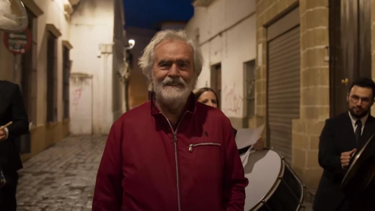 Gonzalo García Pelayo, en un fotograma de ’Siete jereles’.