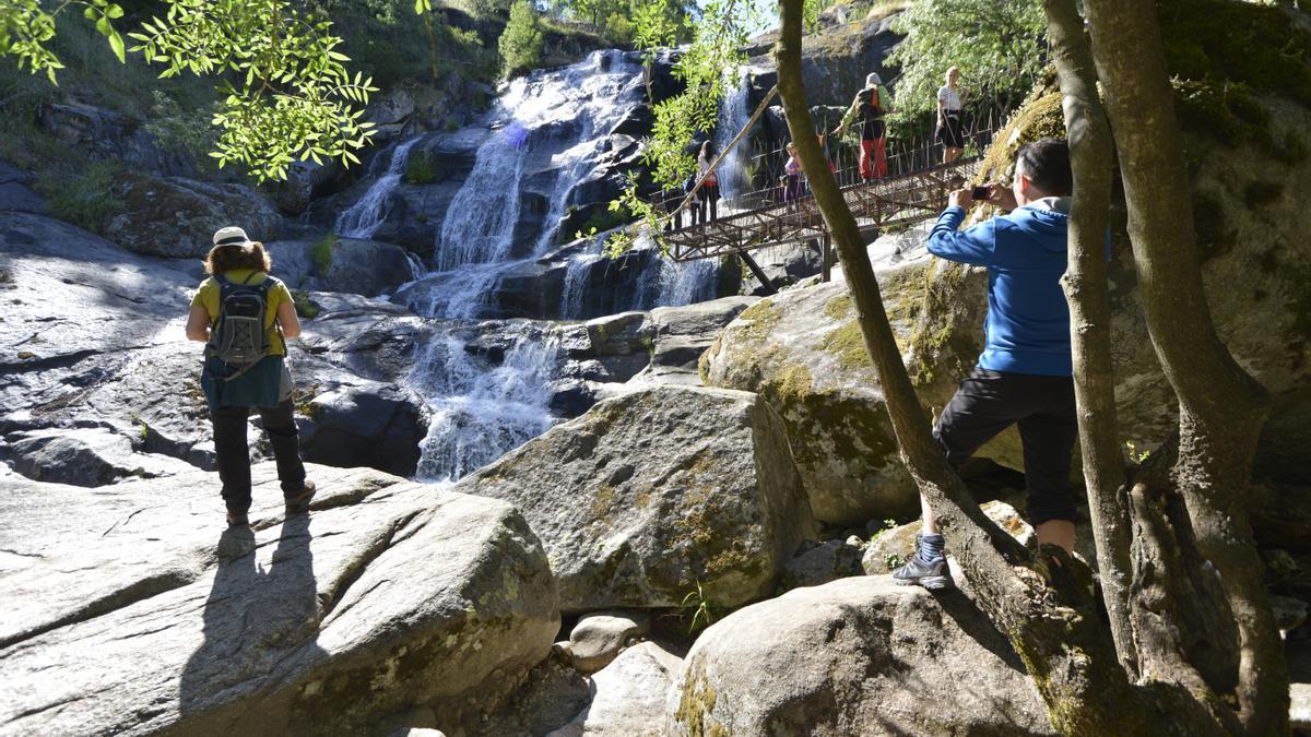 Cascada de Caozo en el Valle del Jerte