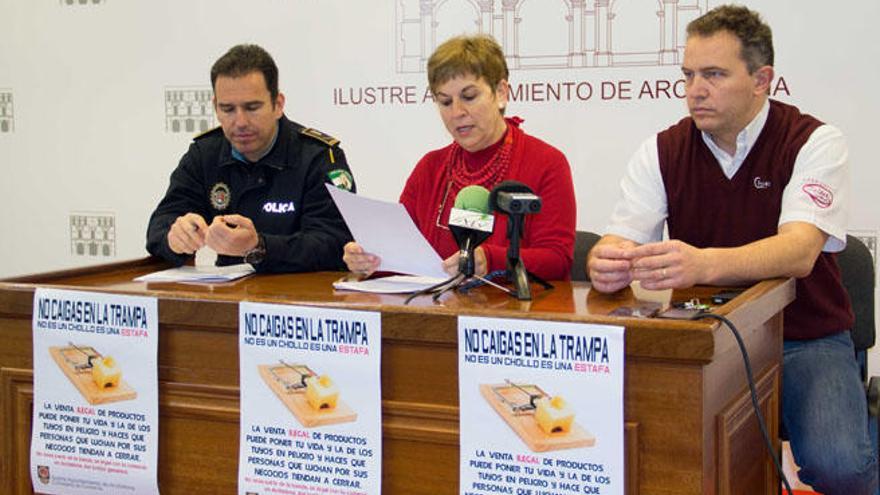 Presentación de la campaña &#039;No caigas en la trampa&#039;.