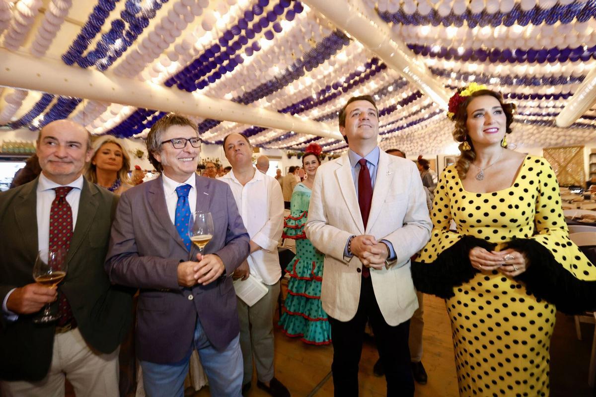 La entrega de los premios de la Asociación de Casetas Tradicionales, en imágenes