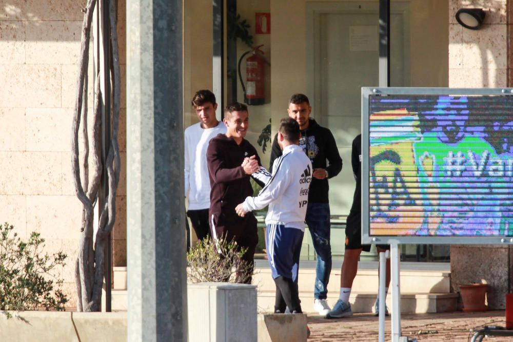 Segundo entrenamiento de la Argentina de Messi en Son Bibiloni